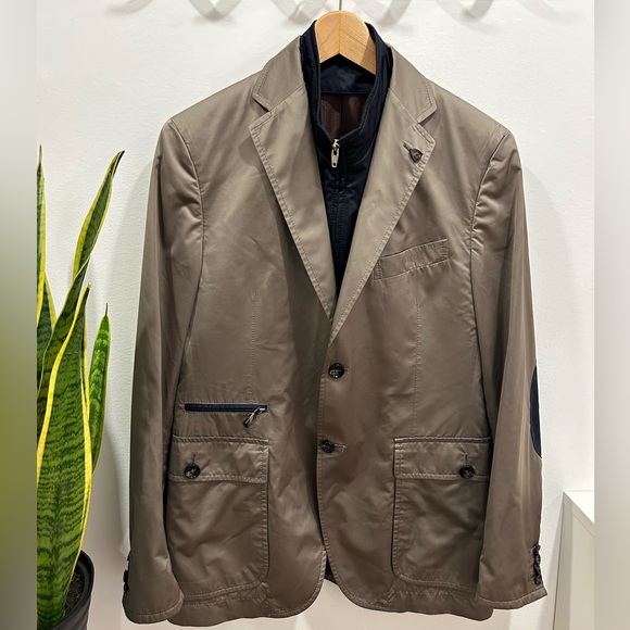 PAL ZILERI 2 in 1 men’s lightweight Jacket with vest - Picture 1 of 13